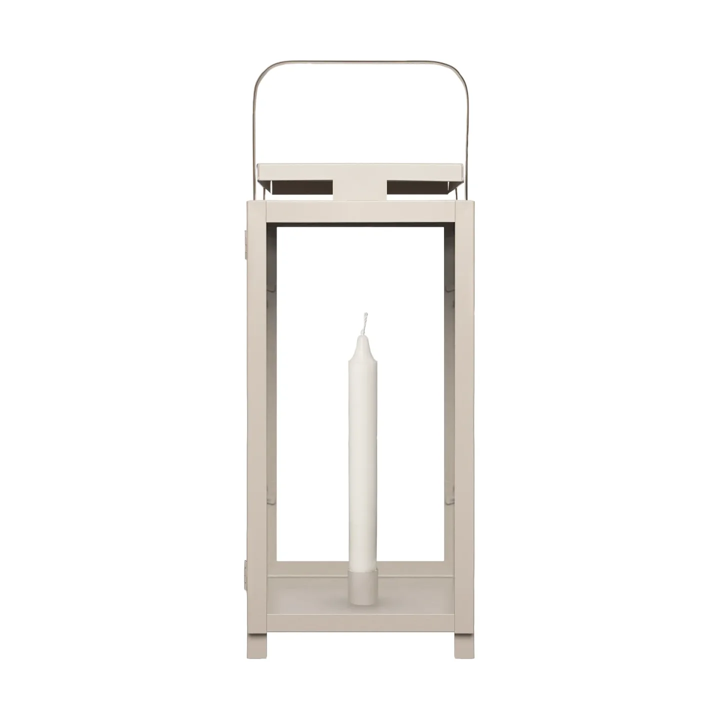 ERNST Ernst Kerzenhalter für Kronkerzen 16x43 cm Beige