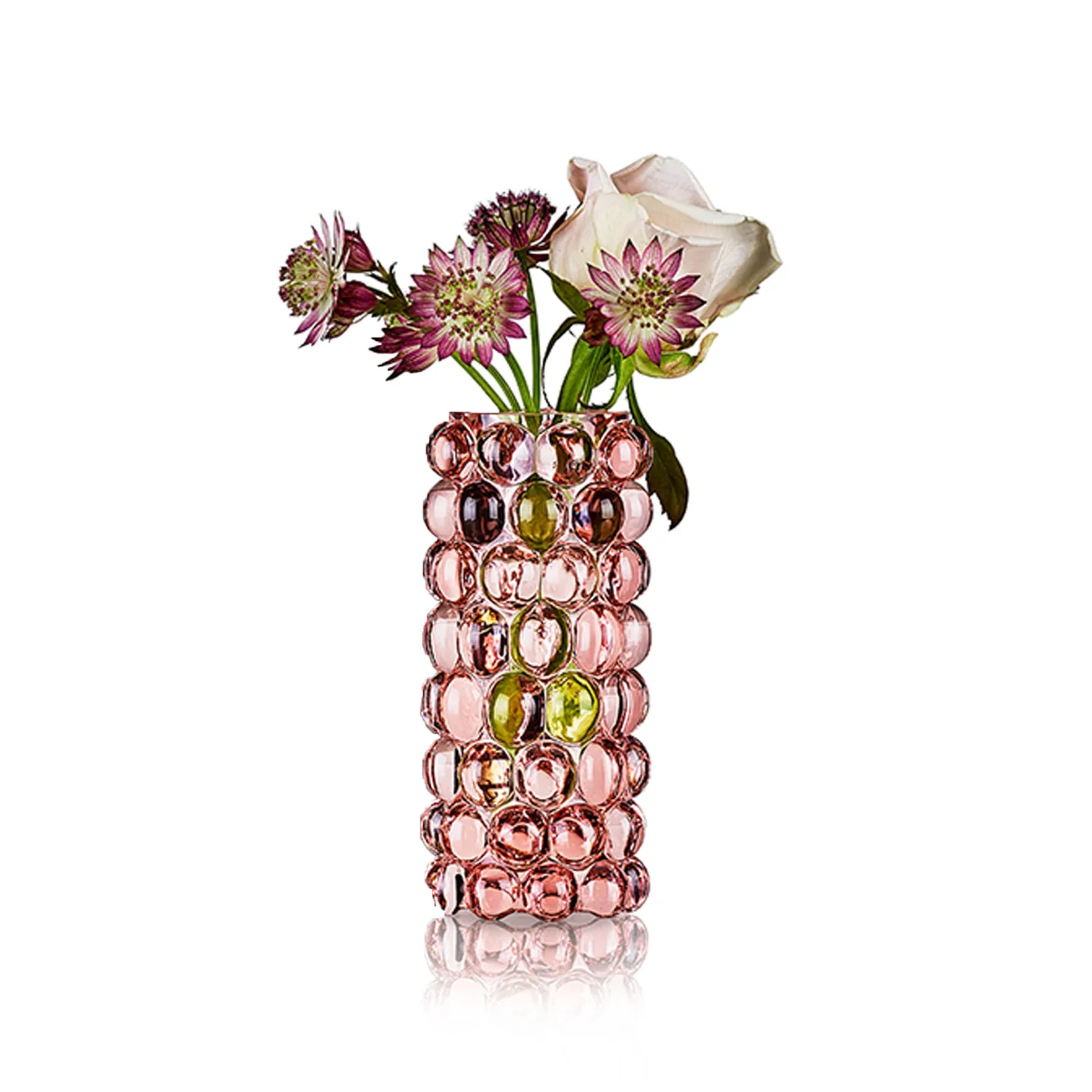 Skogsberg & Smart - Hurricane Boule Mini Rosé - Vaser - Rosa