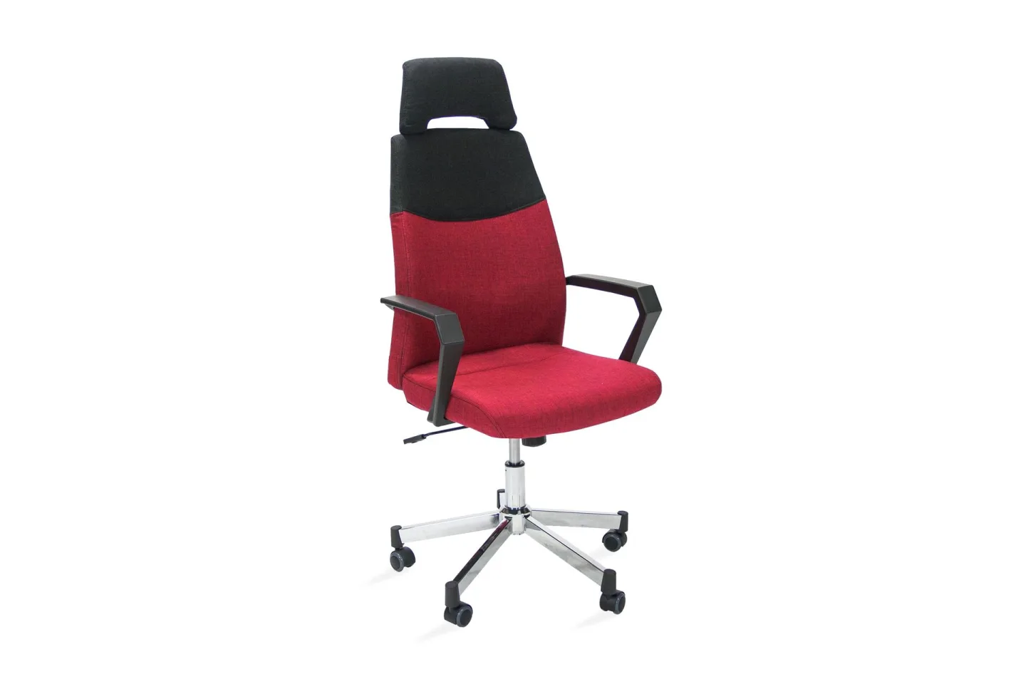 Kontorstol DOMINIC 58x59xH1135-121 röd/svart -