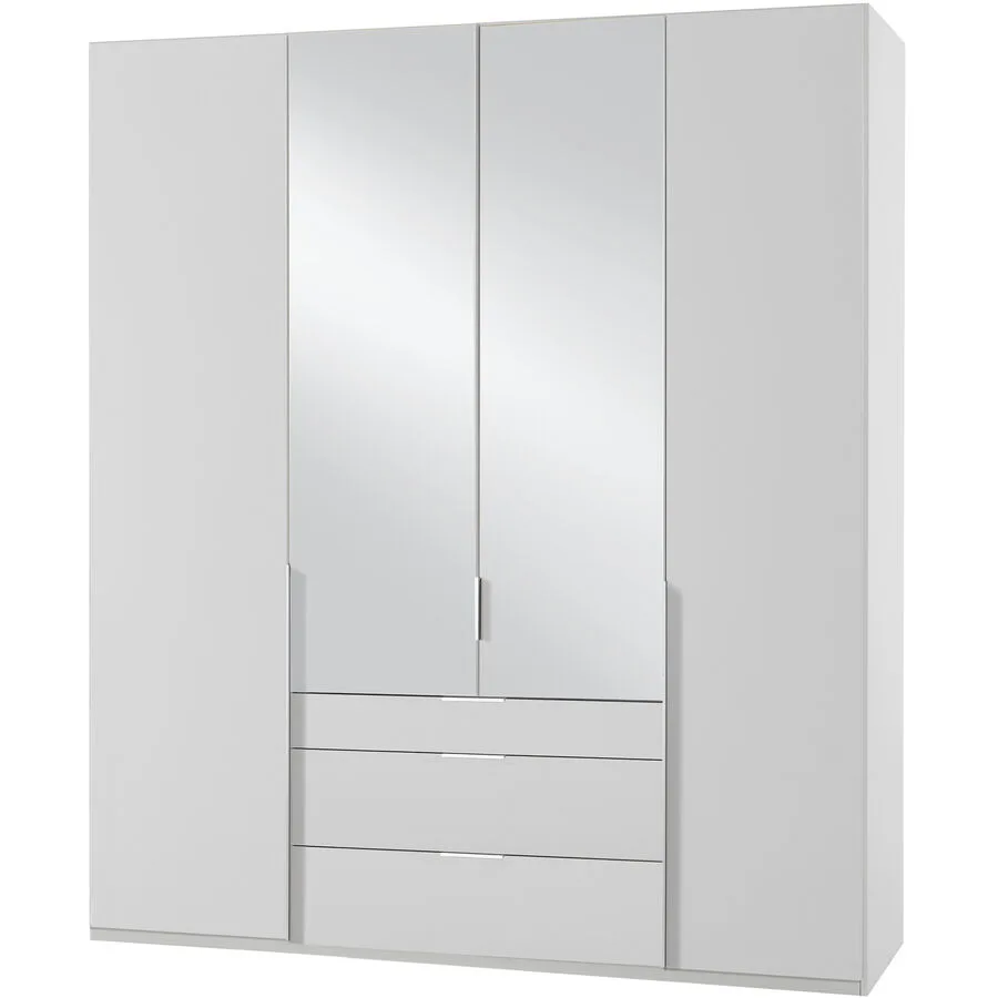 Kleiderschrank Jagor weiss Holzwerkstoff B 180 cm