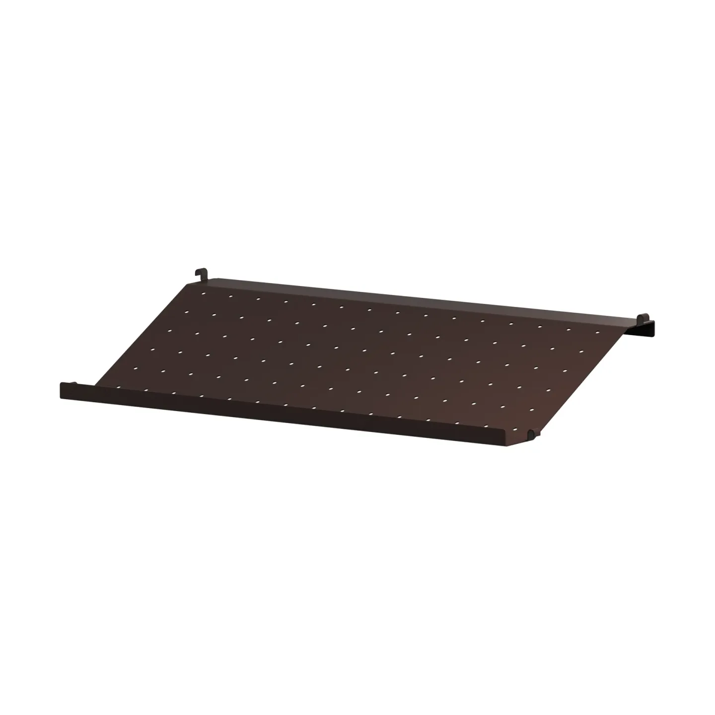 String String Schuhregal Metall Dunkelbraun, 58x30 cm