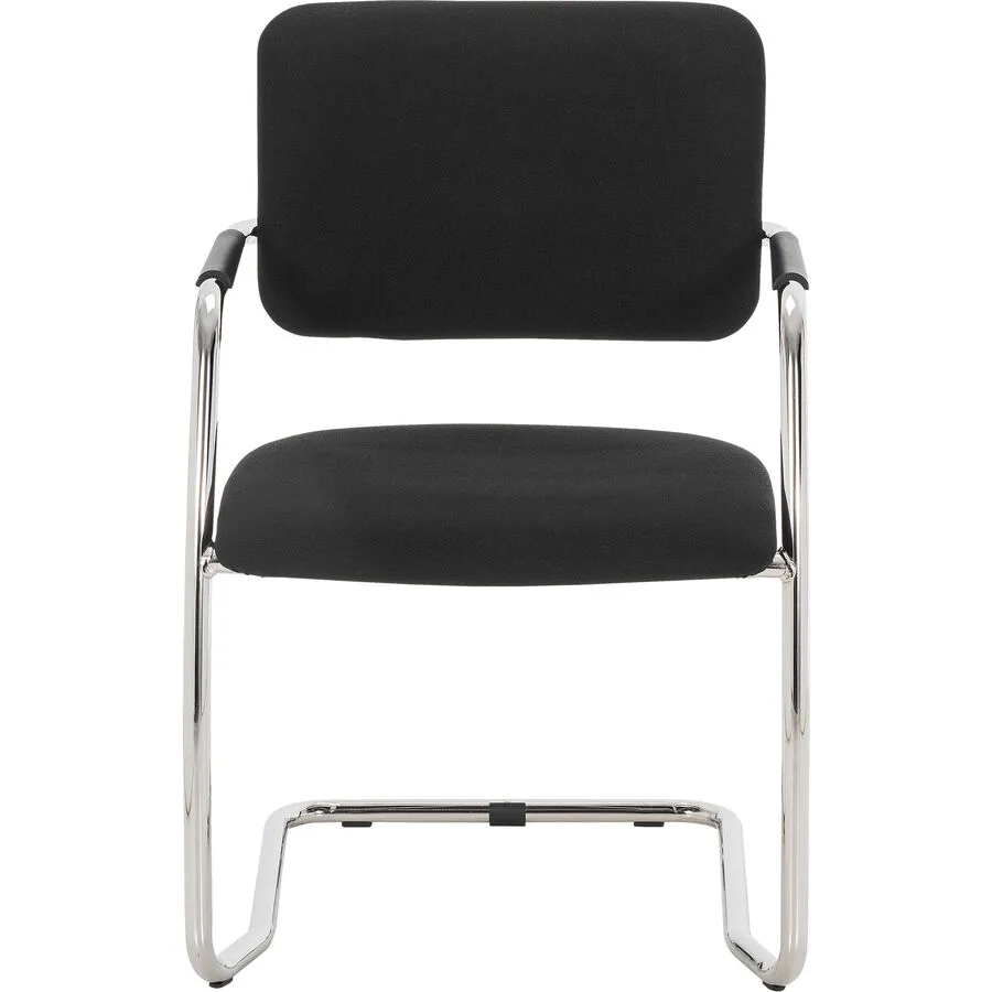 Freischwinger 2er-Set Office schwarz Stoff
