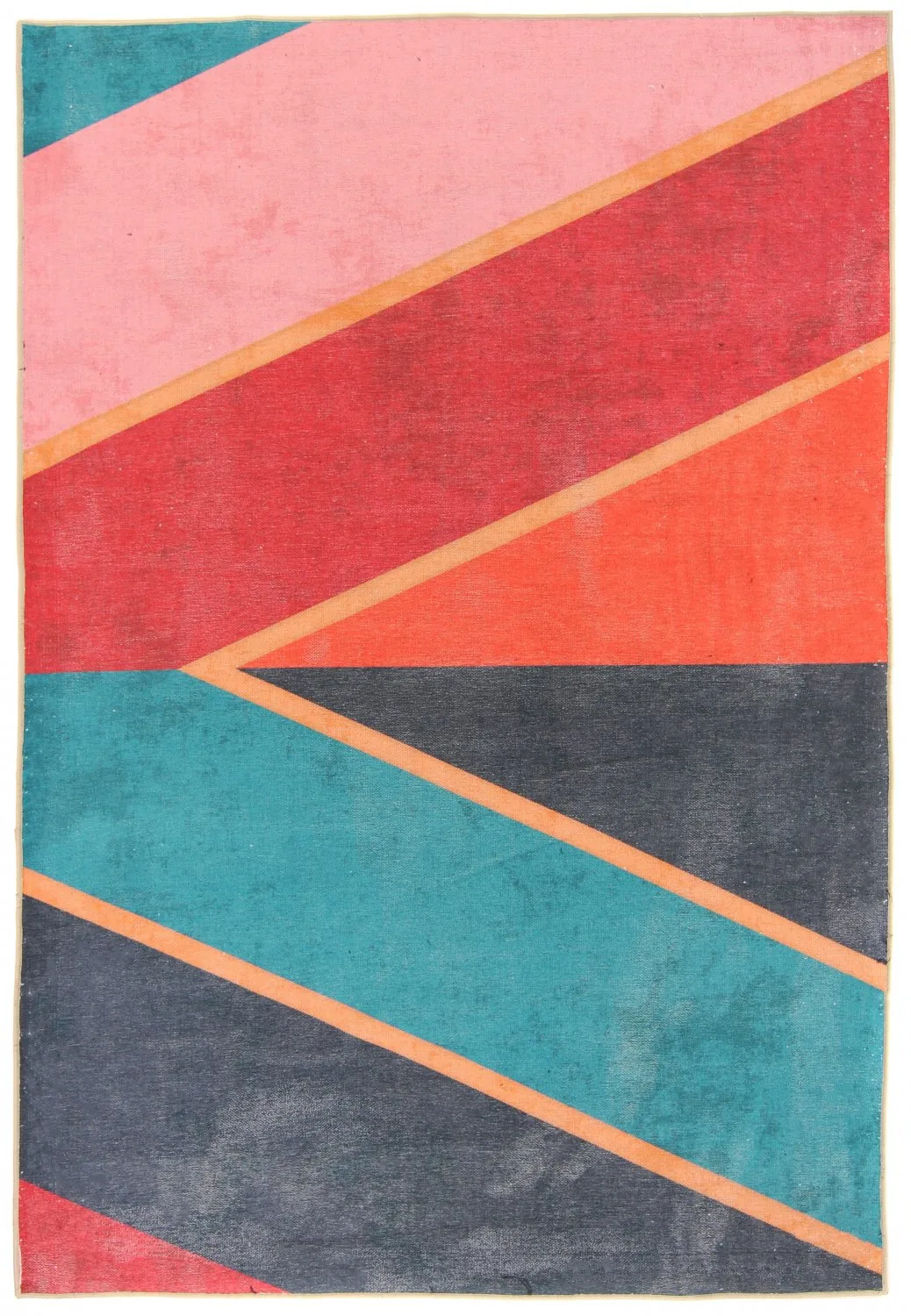 Wilton-teppe - Sanya (rød/multi) (Størrelse: 200 x 280 cm)