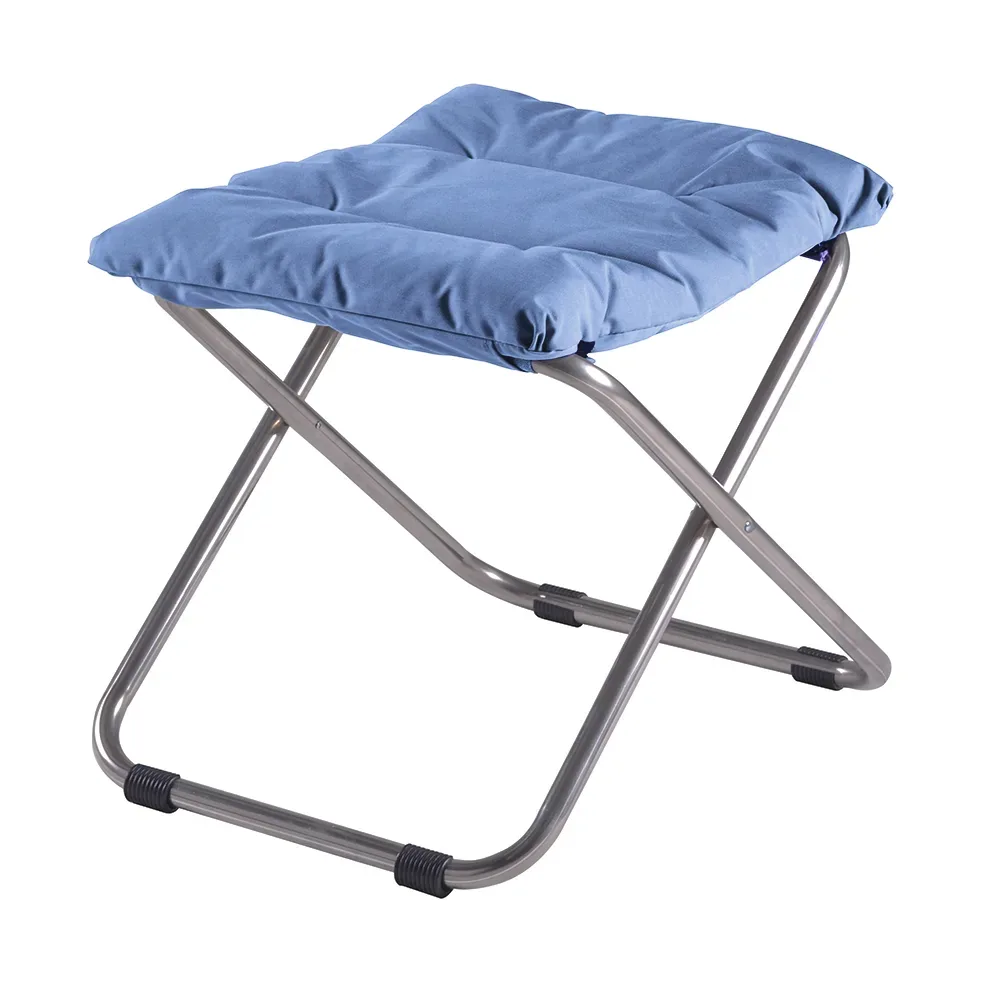 Fiam Chico Soft Hocker Light blue-beige supertex