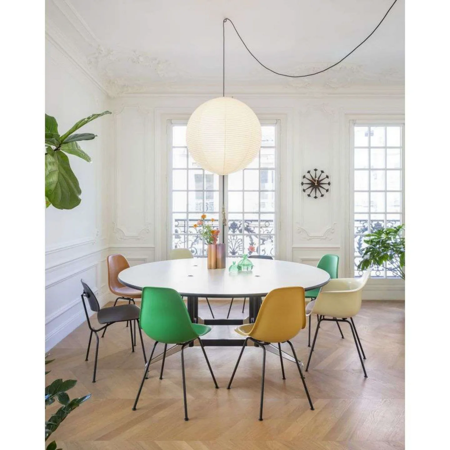 Akari 75A Taklampa - Vitra - Vardagsrum - Papper / papp