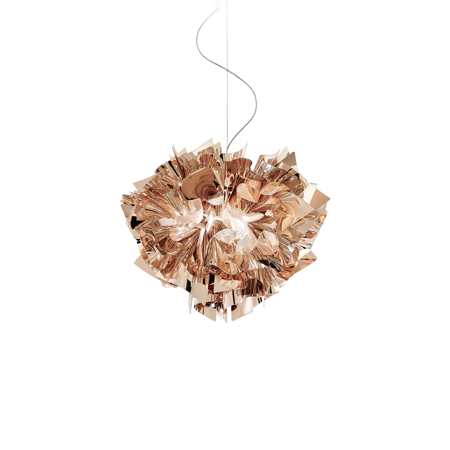 Veli Taklampa S Koppar - SLAMP - Vardagsrum - Design - Plast - Med en ljuskälla