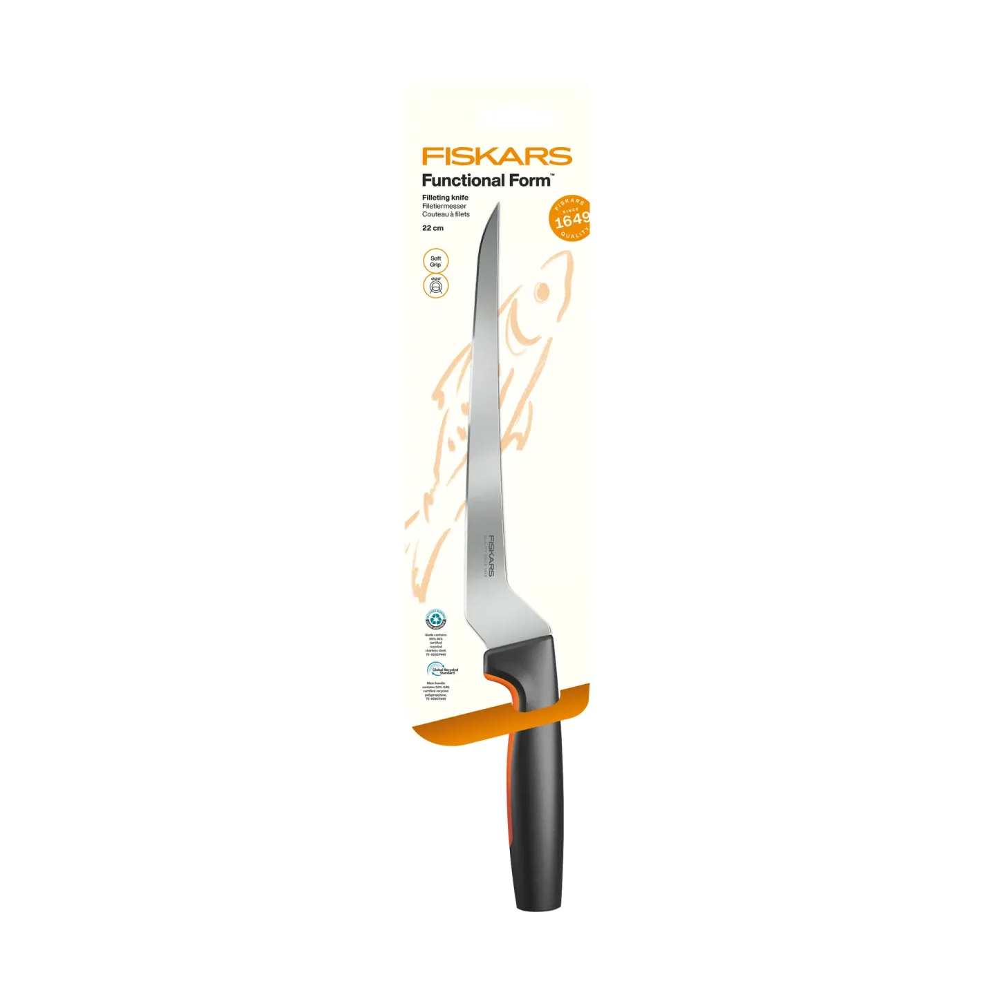 Fiskars Functional Form Filetmesser Edelstahl