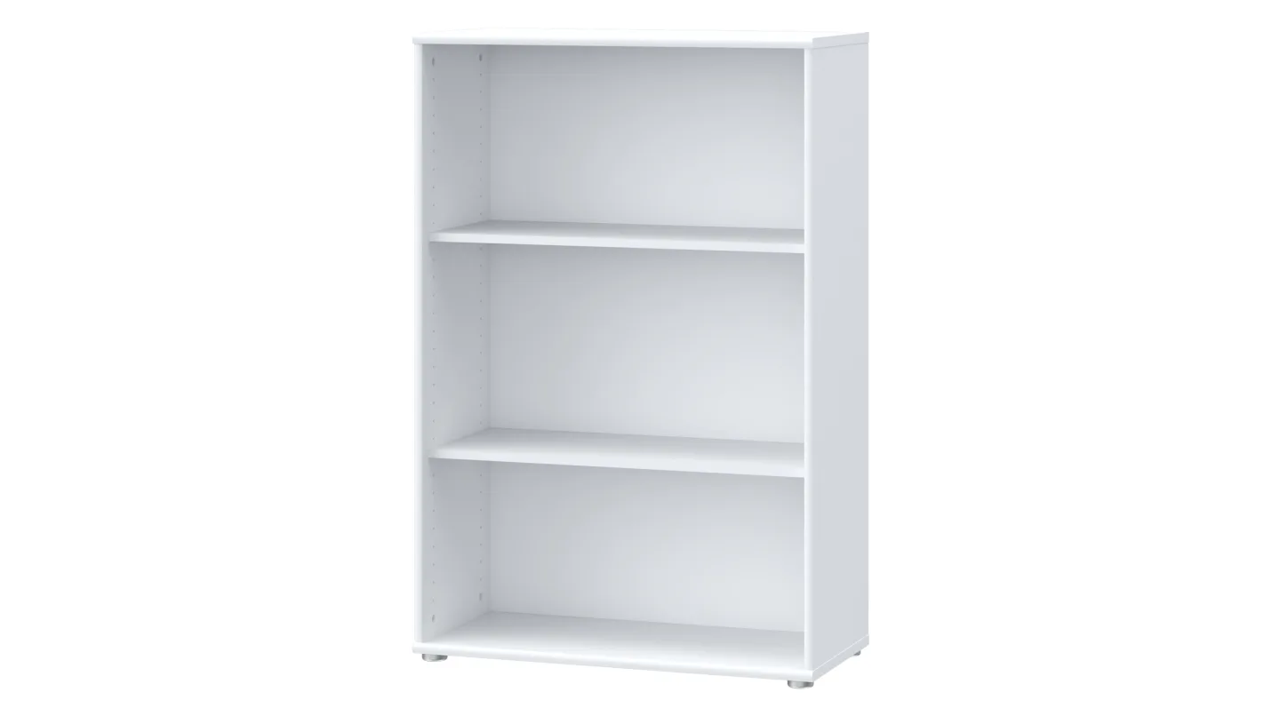Bücherregal Büroregal weiß 74 x 198 cm - TEMPRA