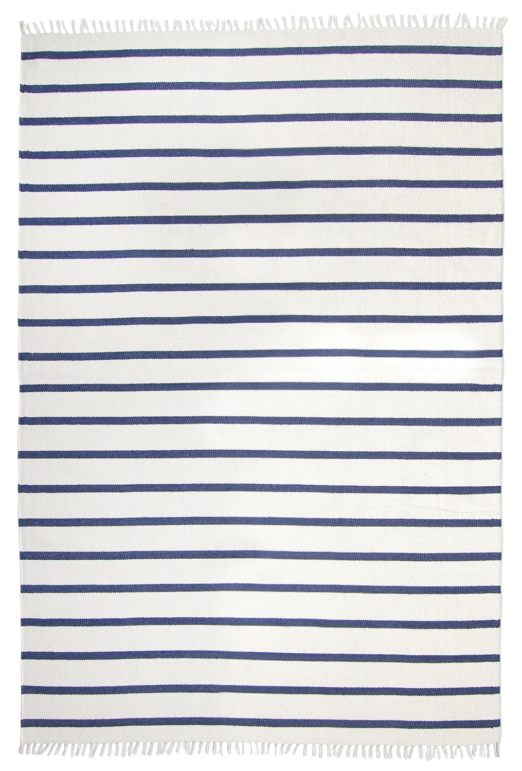 Bomullsteppe - Helle (blue) (Størrelse: 240 x 340 cm)