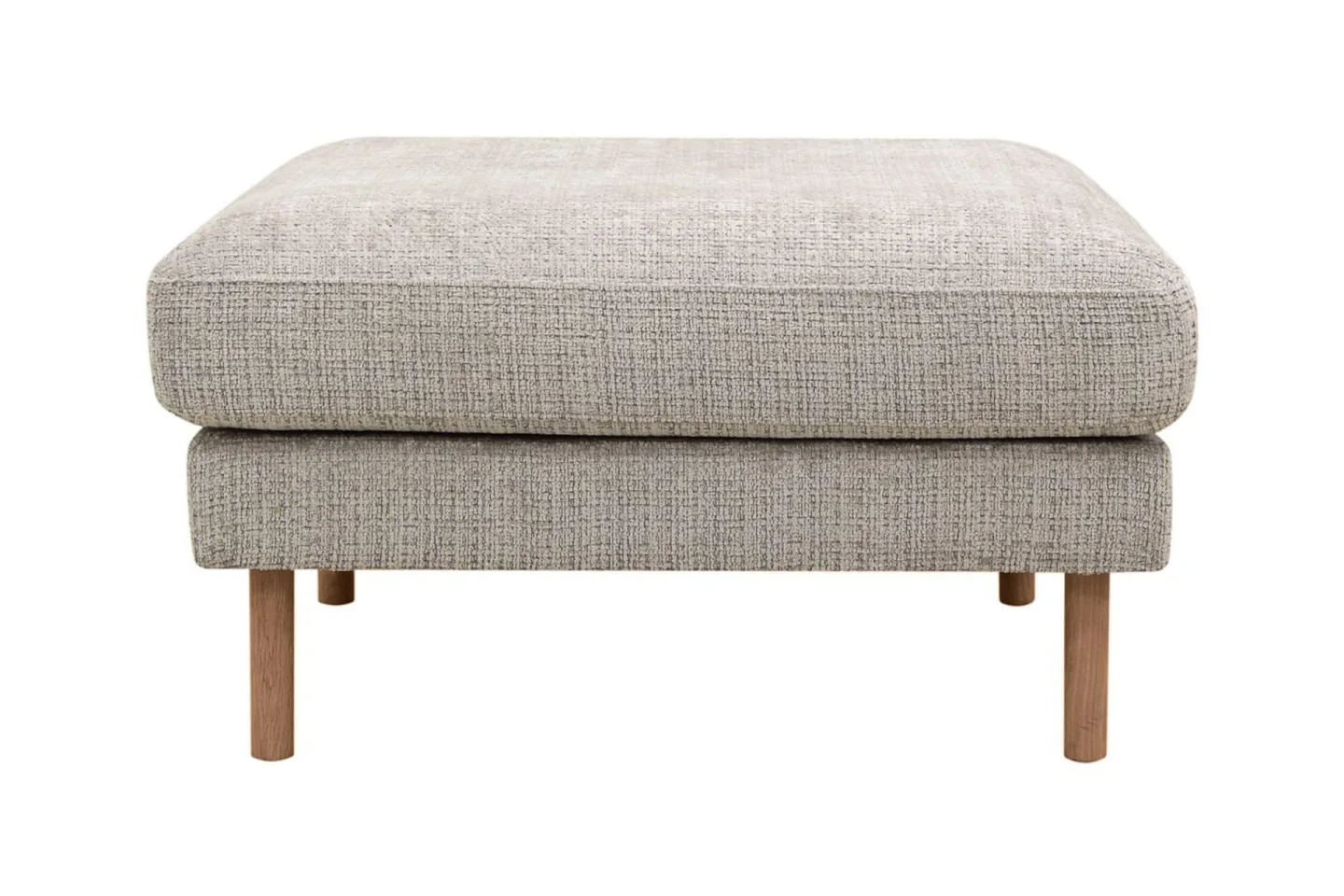Florenz Fotpall - Grå/Beige