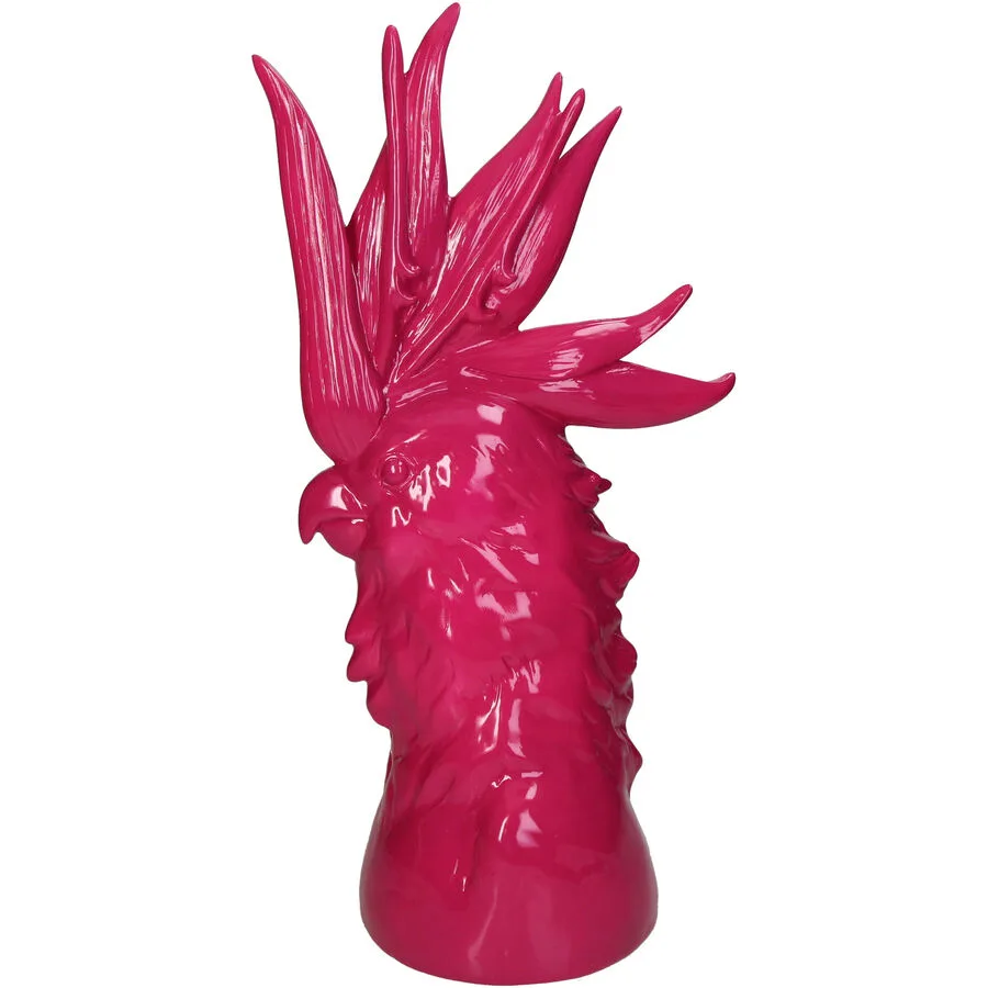 Dekoration Levend rosa Polyresin B 14.8 cm H 40.8 cm