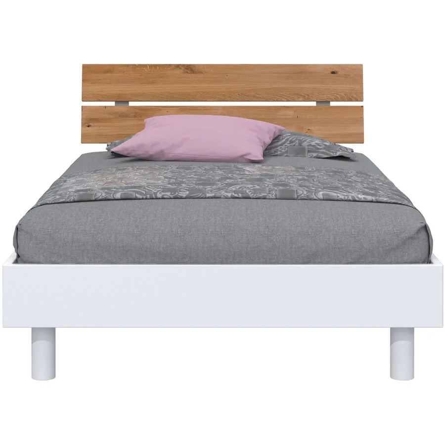 Bett Smart Weiss MDF 90 x 200 cm