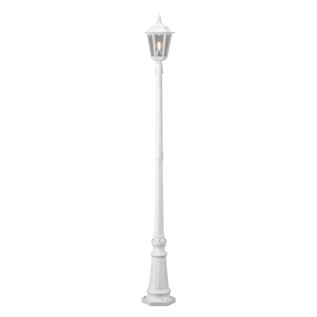 Konstsmide - Firenze 210cm - Stolpe - Vit