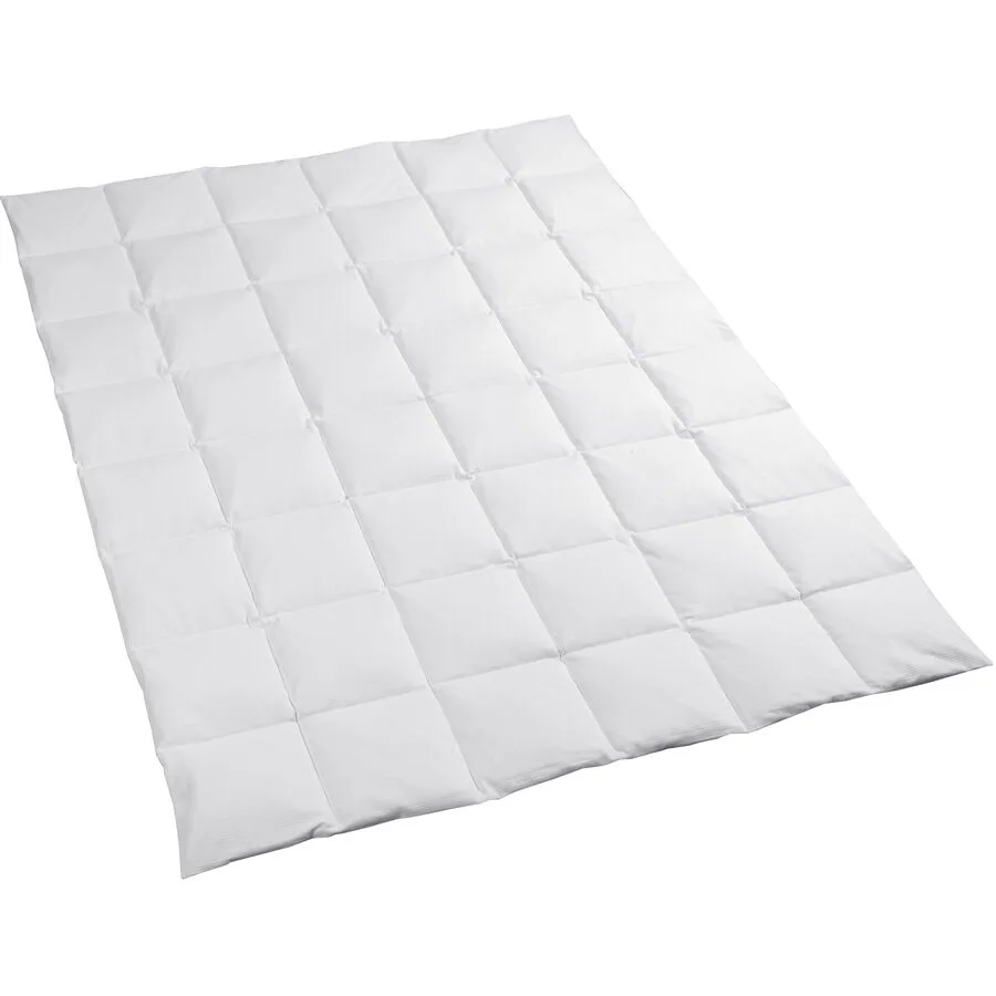 Billerbeck Daunenduvet Climacontrol Weiss Baumwolle 160 cm Gänsedaunen - Daunenduvet
