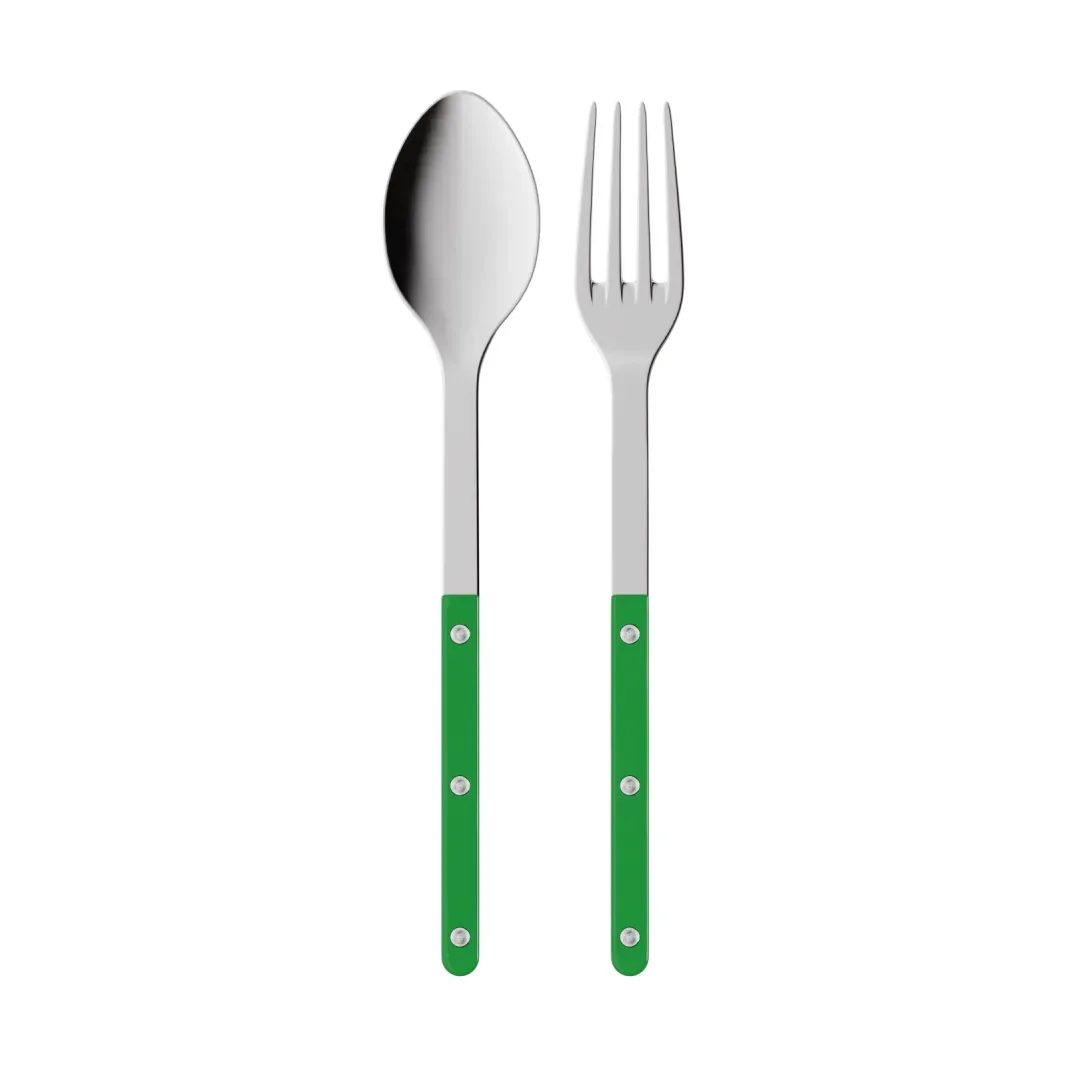 SABRE Paris Bistrot solides Servierbesteck 2-teilig Garden green