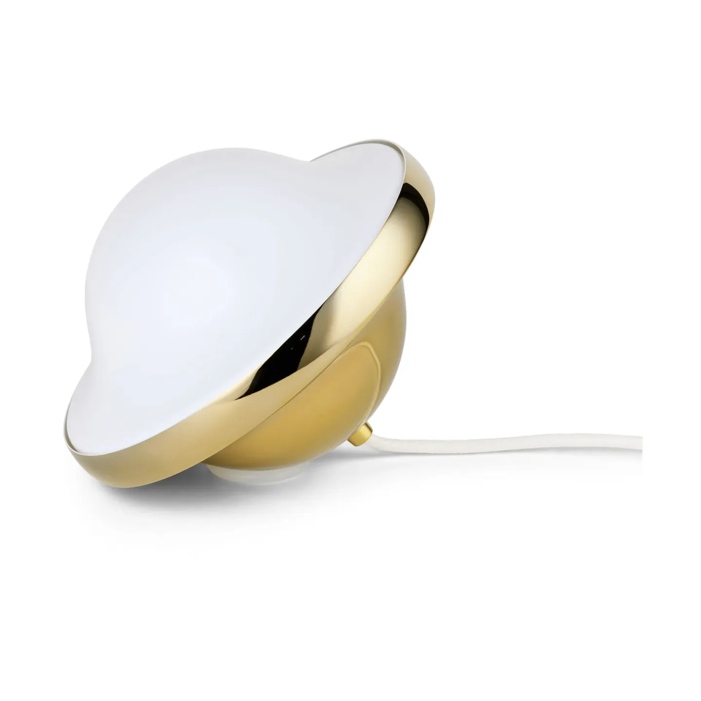 Carl Hansen & Søn Bubi-lampan bordslampa Mässing, 18,5x16,5 cm