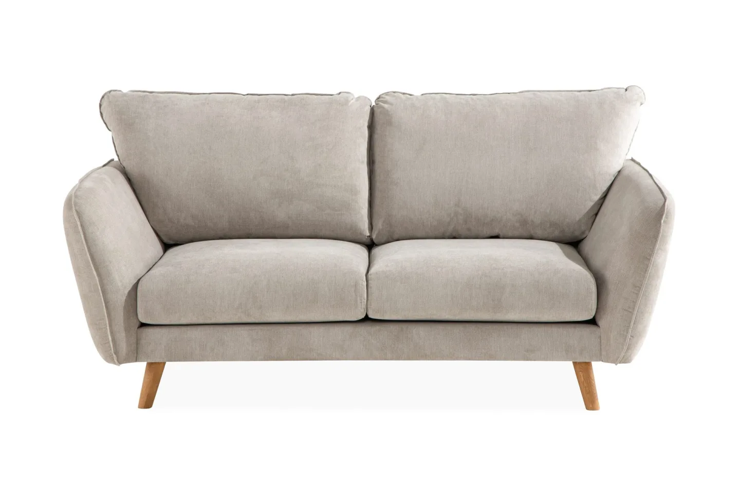 Trend Lyx 2-sits Tygsoffa - Beige