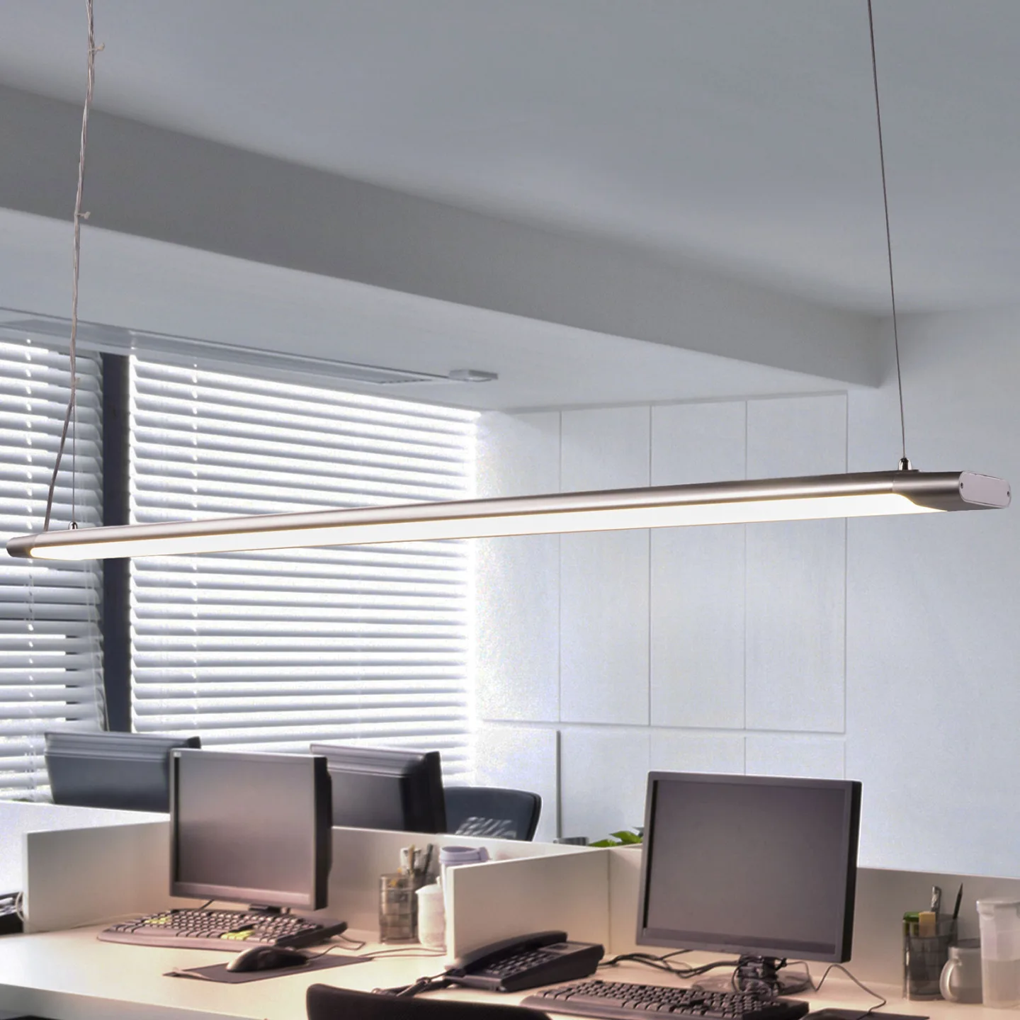 Vinca Taklampa White/Silver - Arcchio - Arbetsrum / hemkontor - Modern - Plast - Med en ljuskälla