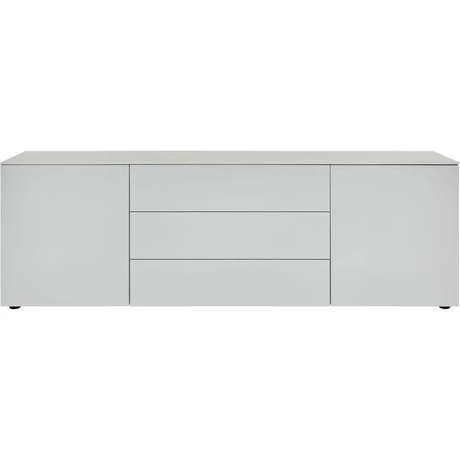 Sideboard Miami Hellgrau Holzwerkstoff B 180 H 60 cm