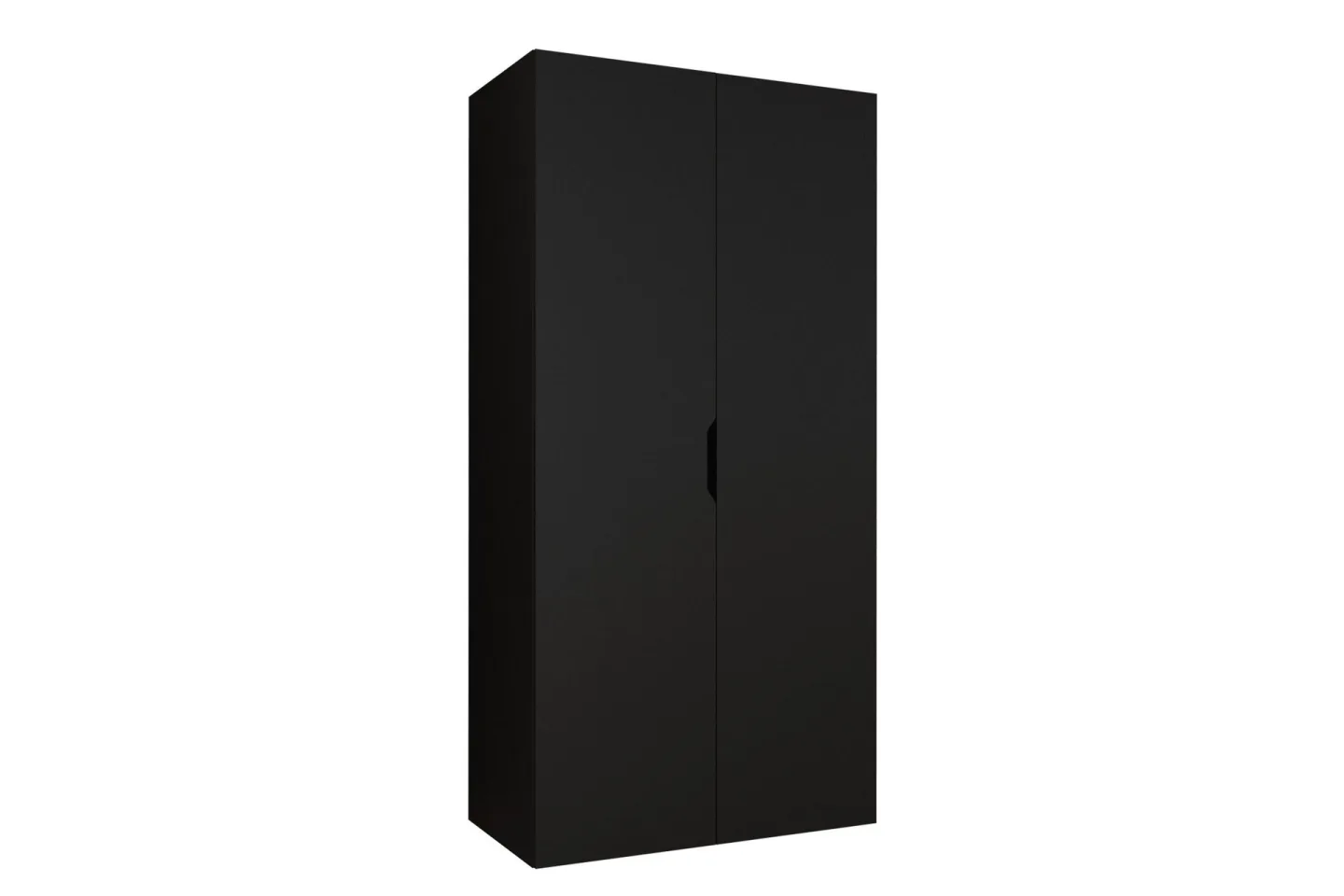 Abano Garderob 52x202 cm - Brun/Vit/Ljusgrå/Svart