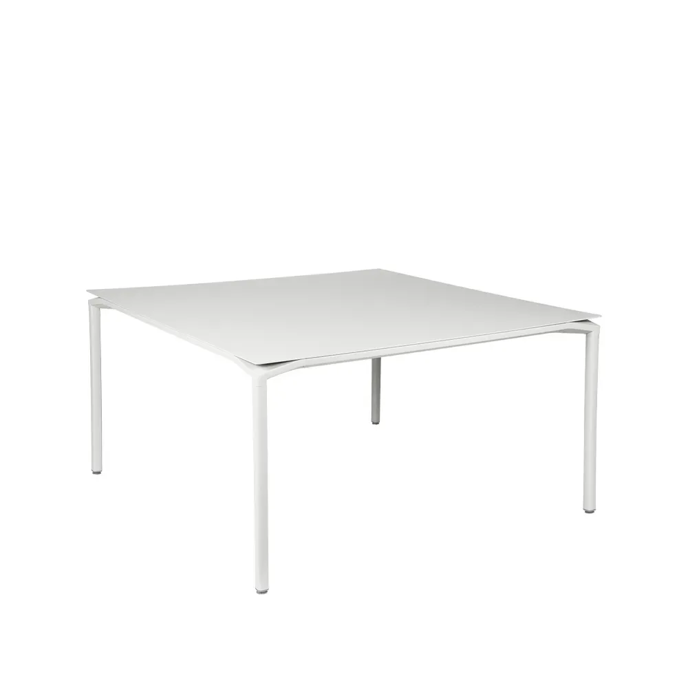 Fermob Calvi bord kvadratiskt 140x140 cm Cotton white (vit)