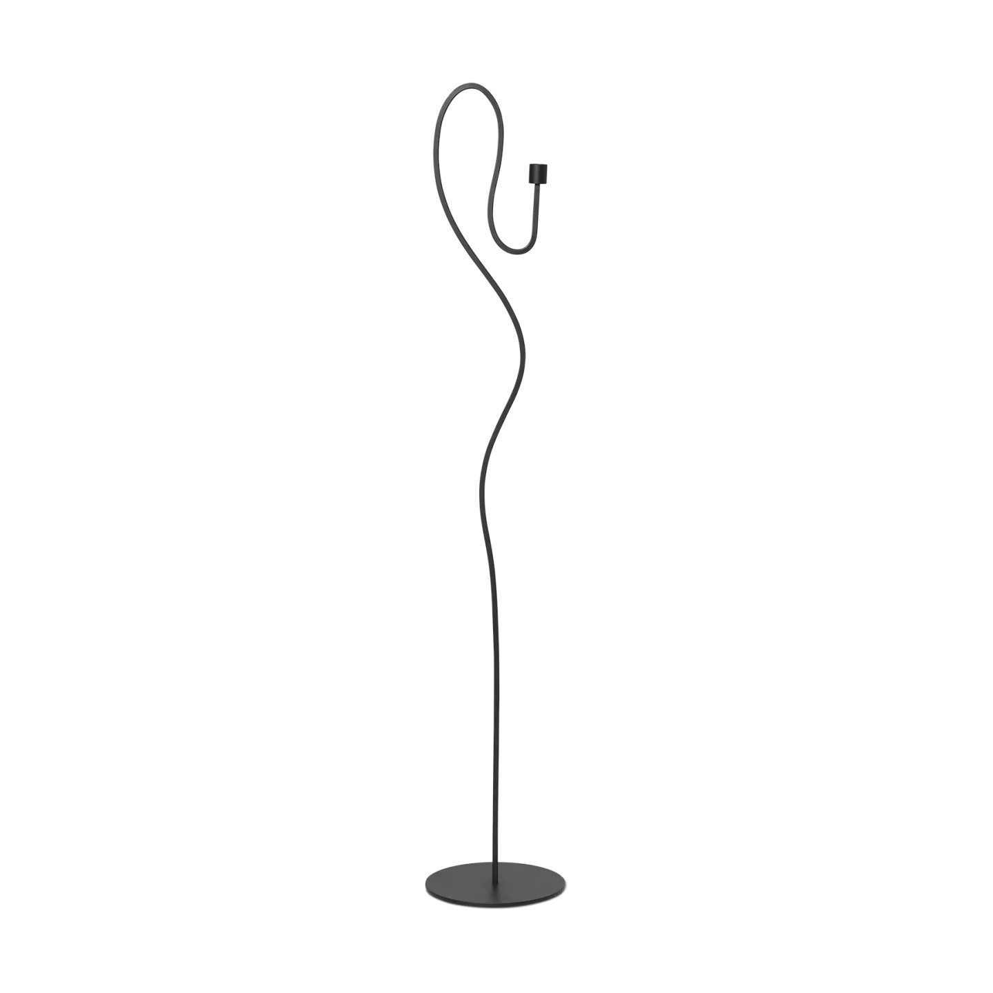 Ferm Living Valse Bodenkerzenleuchter Black