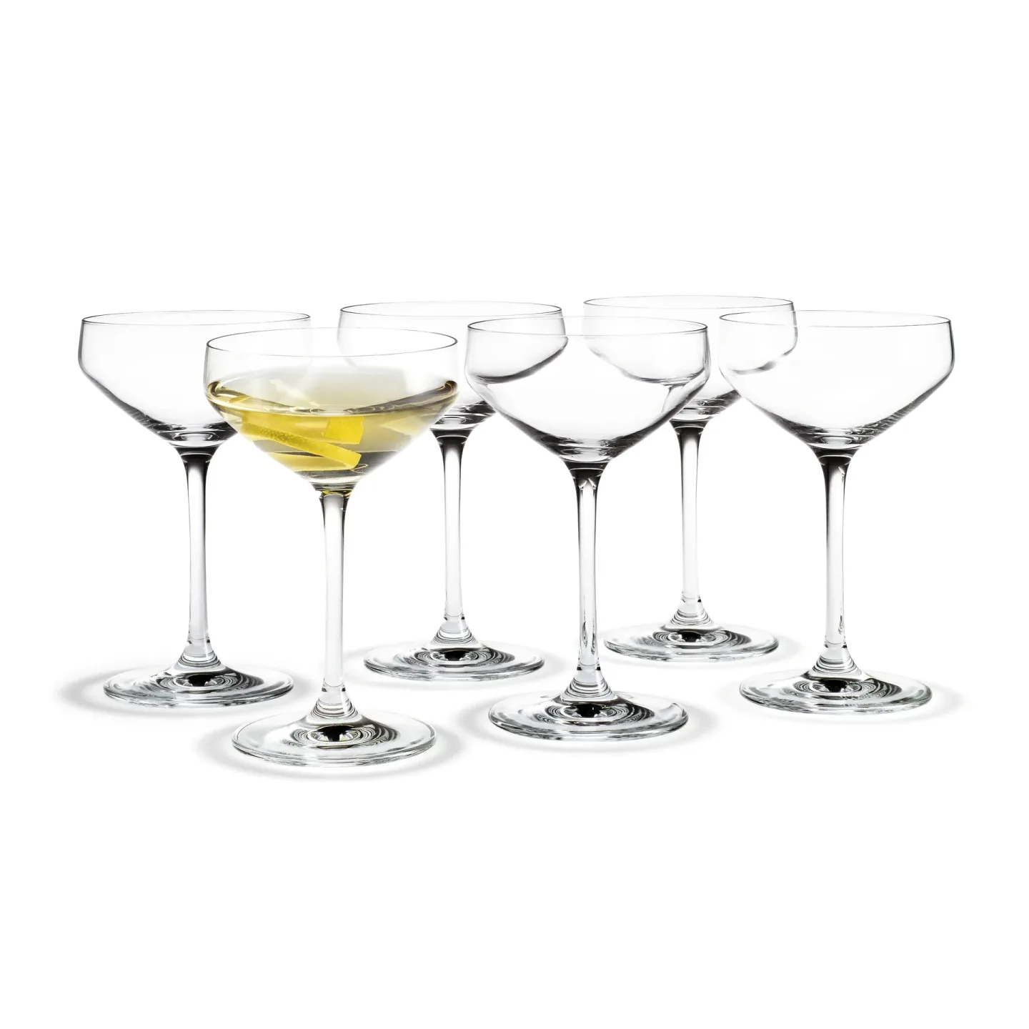 Holmegaard Perfection Martiniglas 29 cl 6er-Pack Transparent