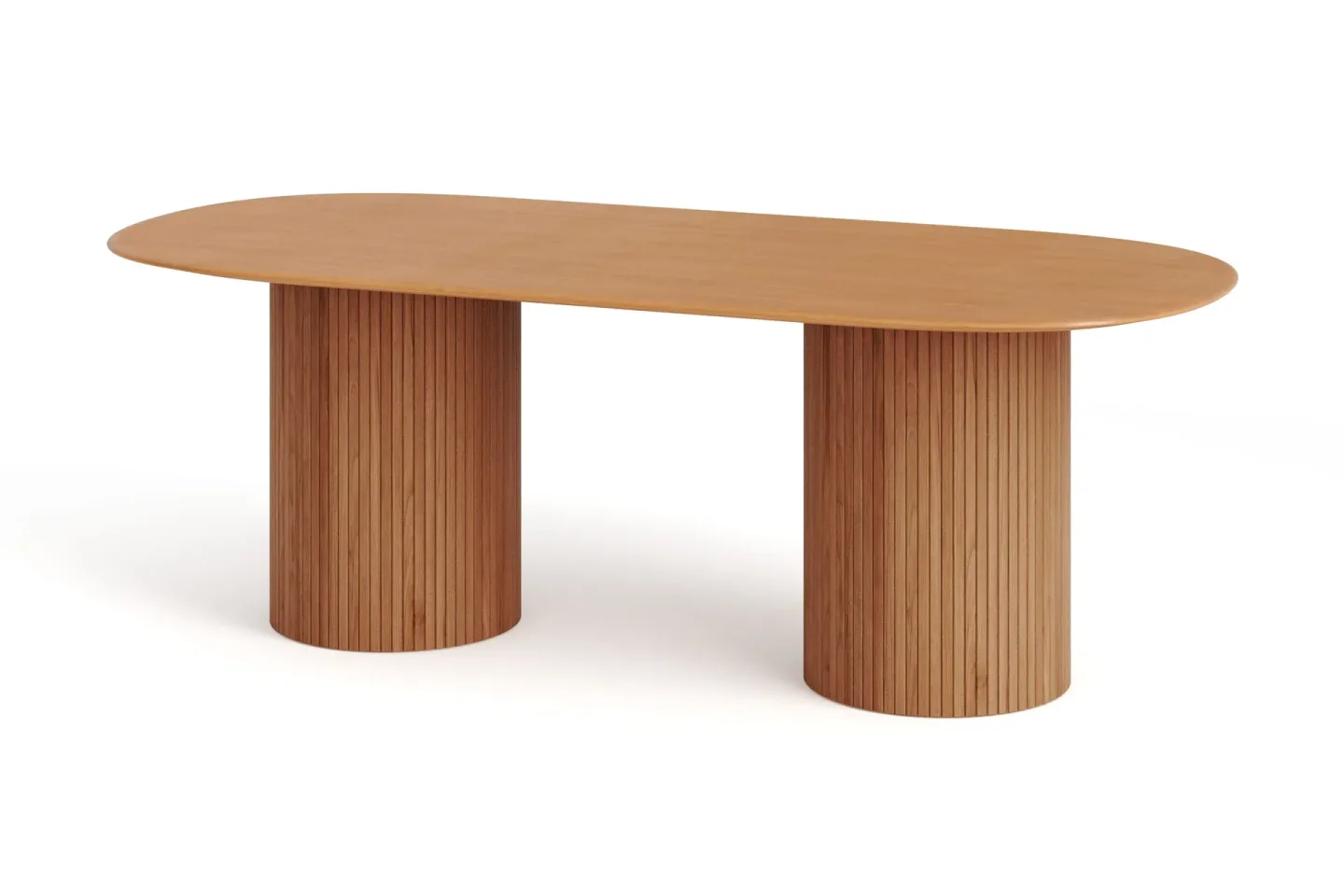 Kopparbo Matbord Oval 220x100 cm Fanér - Ek