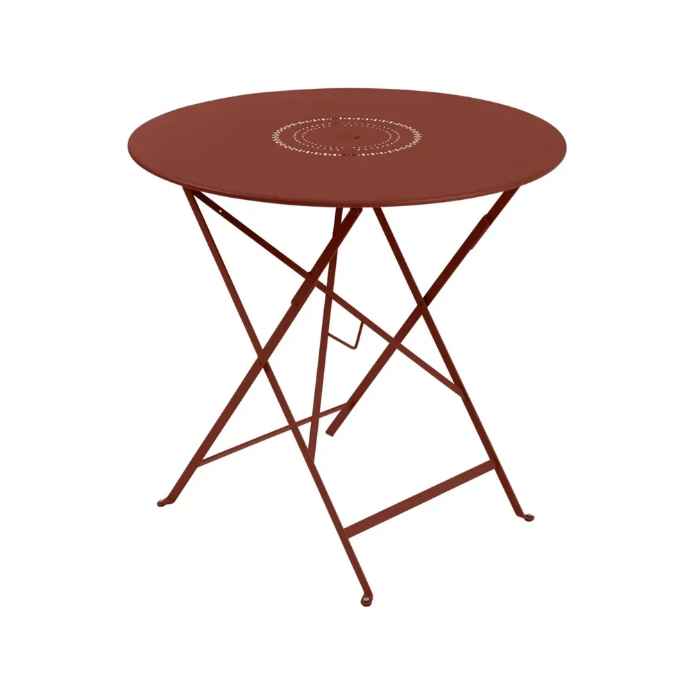 Fermob Floreal bord Ø77 cm Red ochre (röd)