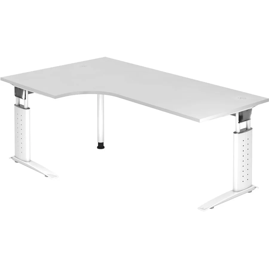 Schreibtisch Office weiss Holzwerkstoff B 200 T 120 cm