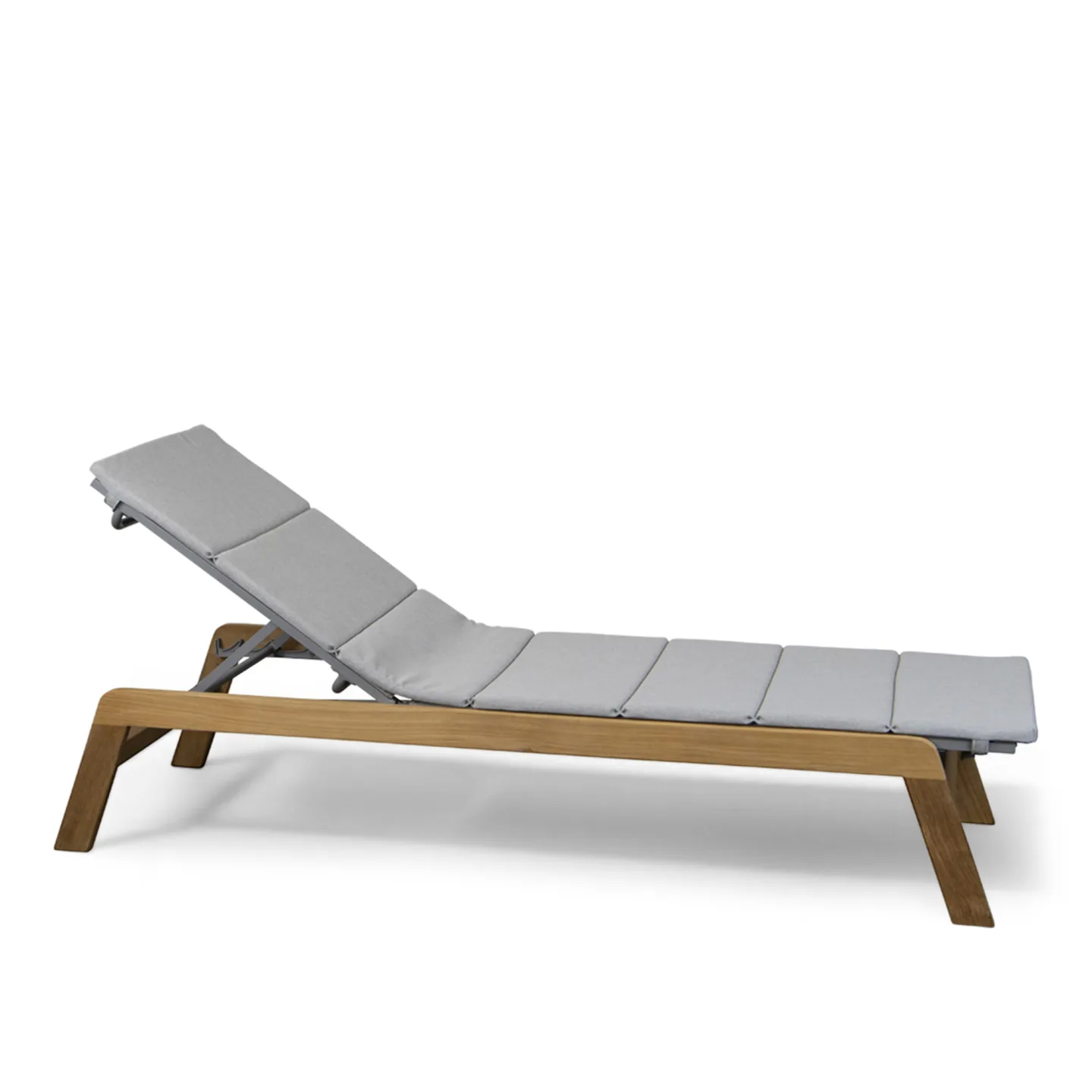 Cane-Line - Siesta Teak - Solsängar - Cane-line Design Team - Trä/Textilmaterial