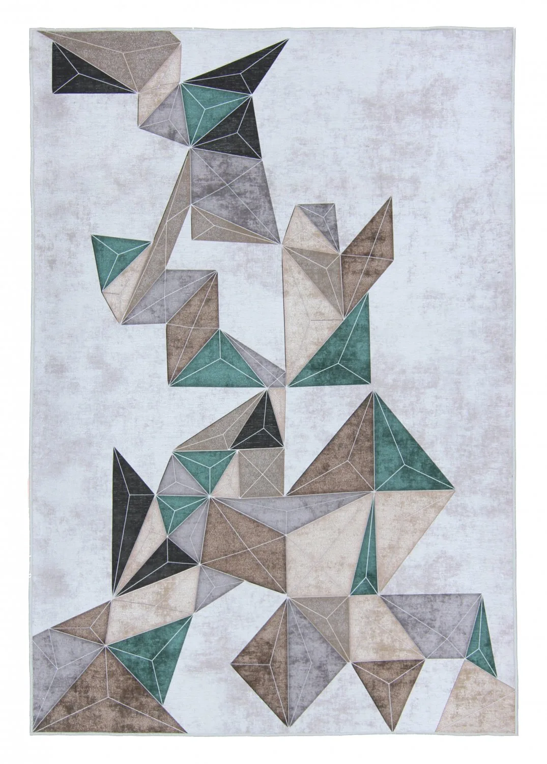 Wilton-teppe - Feres (grå/beige/multi) (Størrelse: 200 x 280 cm)