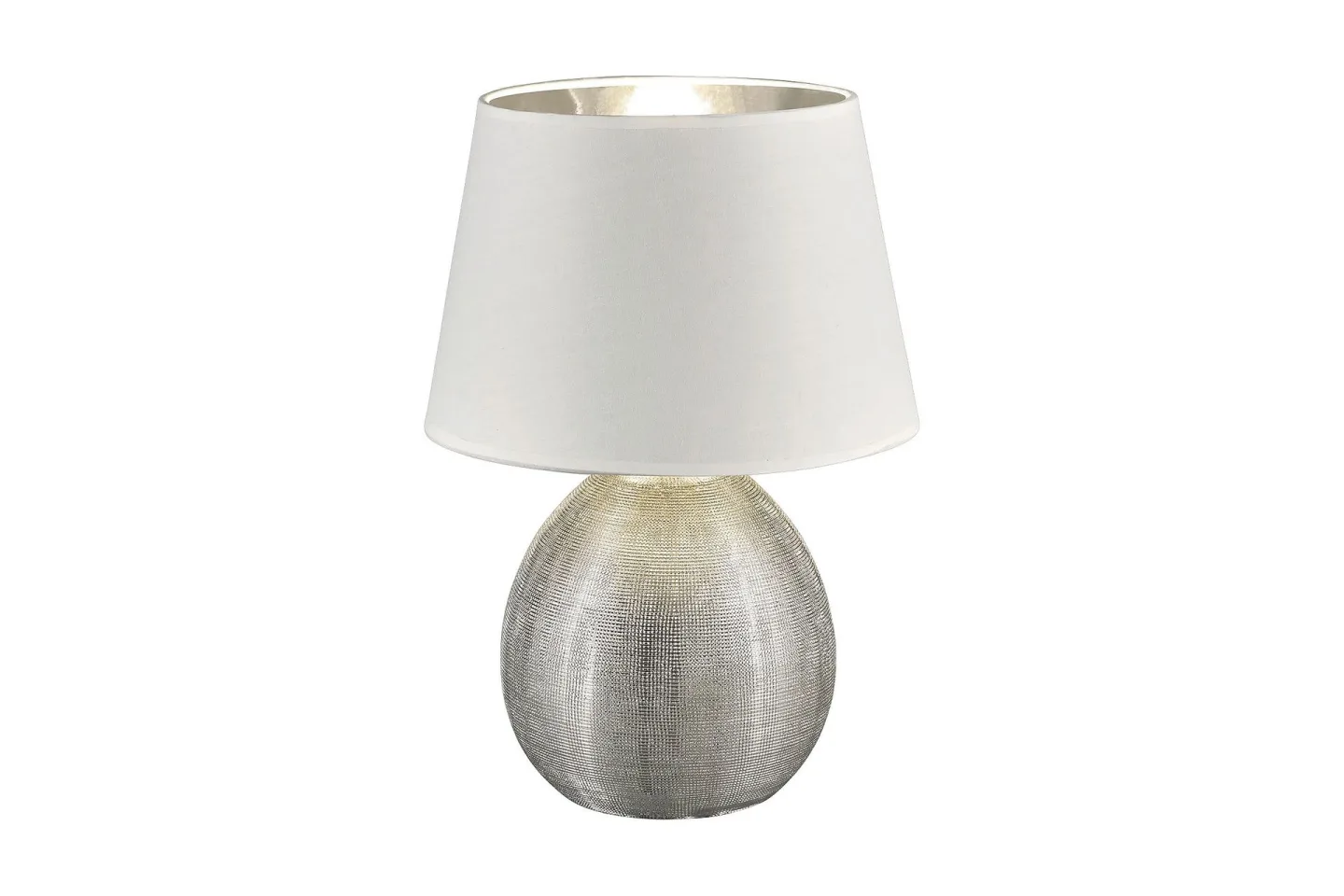 Luxor Bordslampa 35cm E27 silver - Silver