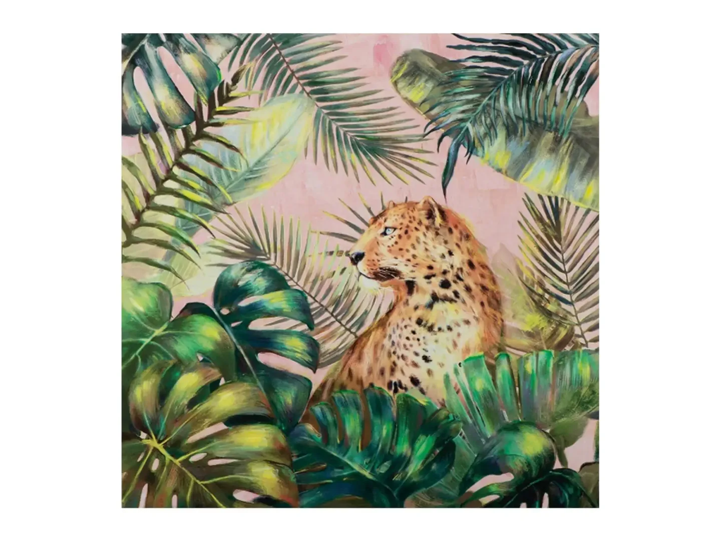 image LAND Bild Leopard im Dschungel 1 | Schubiger Möbel