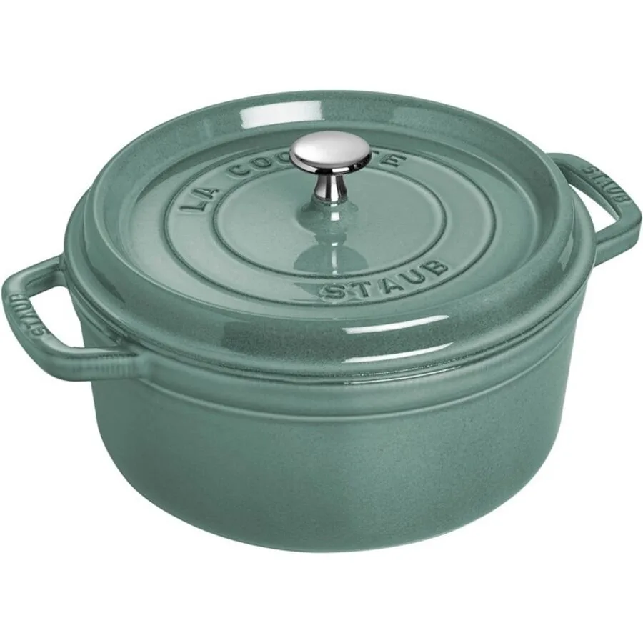 Gusseisen-Topf STAUB grün Gusseisen 5.25 l