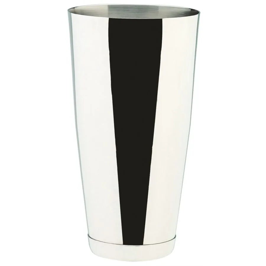Diverse Schüttelbecher Boston Shake edelstahloptik Edelstahl/Kunststoff H 18 cm 0.9 l