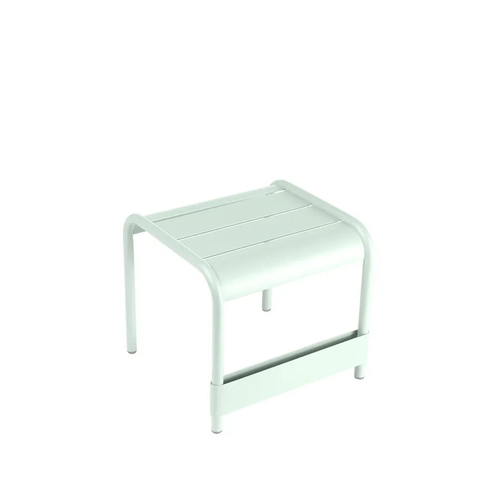 Fermob Luxembourg bord/fotpall Ice mint (grön), small