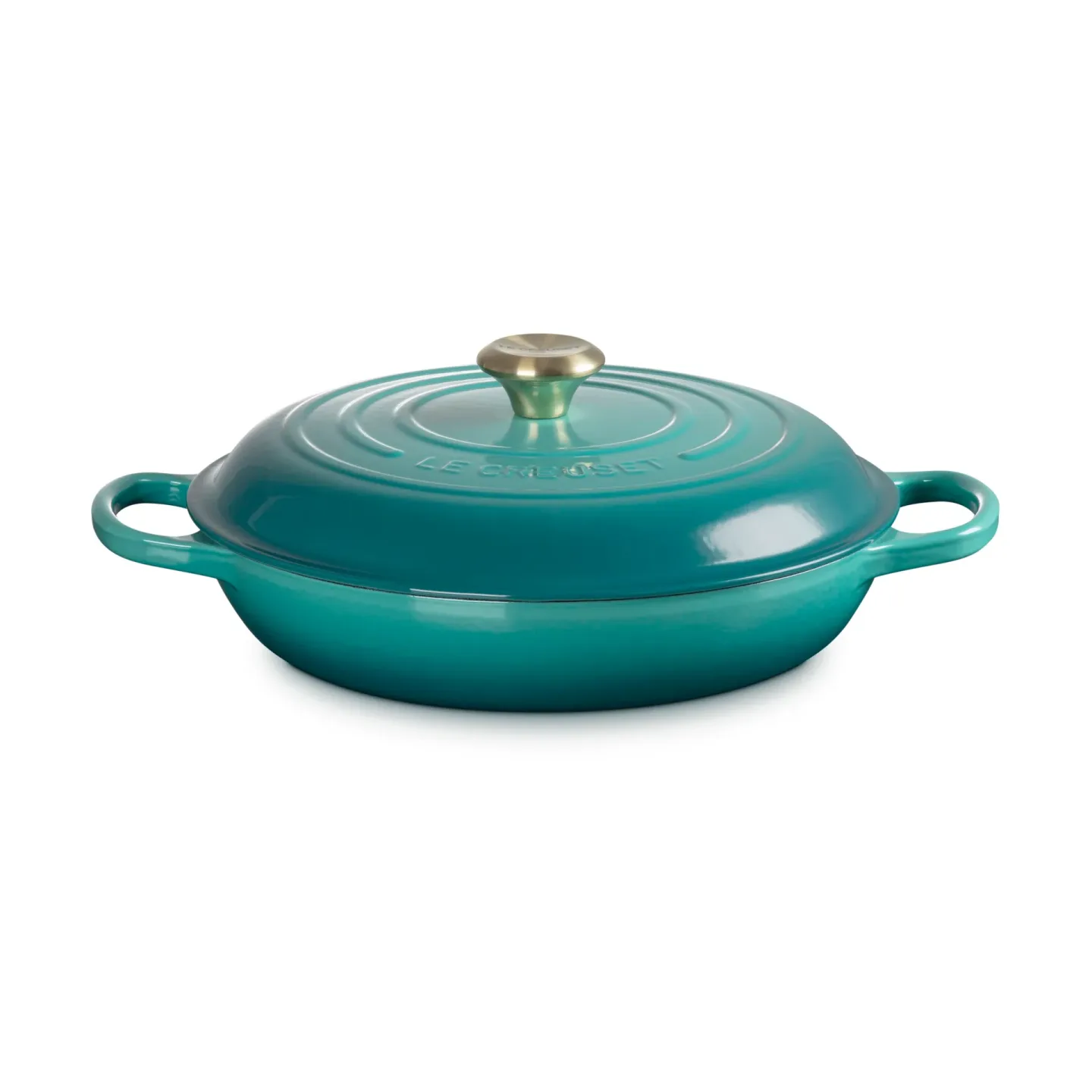 Le Creuset Signature Bufféttopf 3,5 l Bleu Riviera