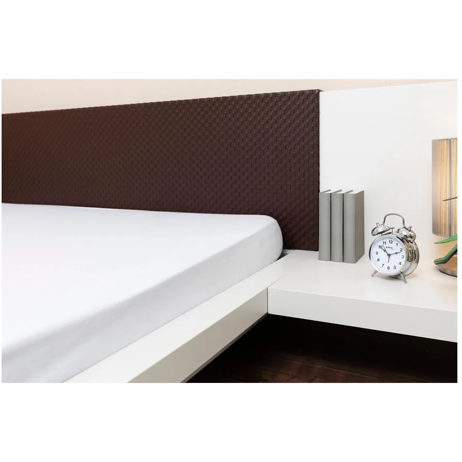 Topper COCON Weiss Flanell 160 x 200 cm