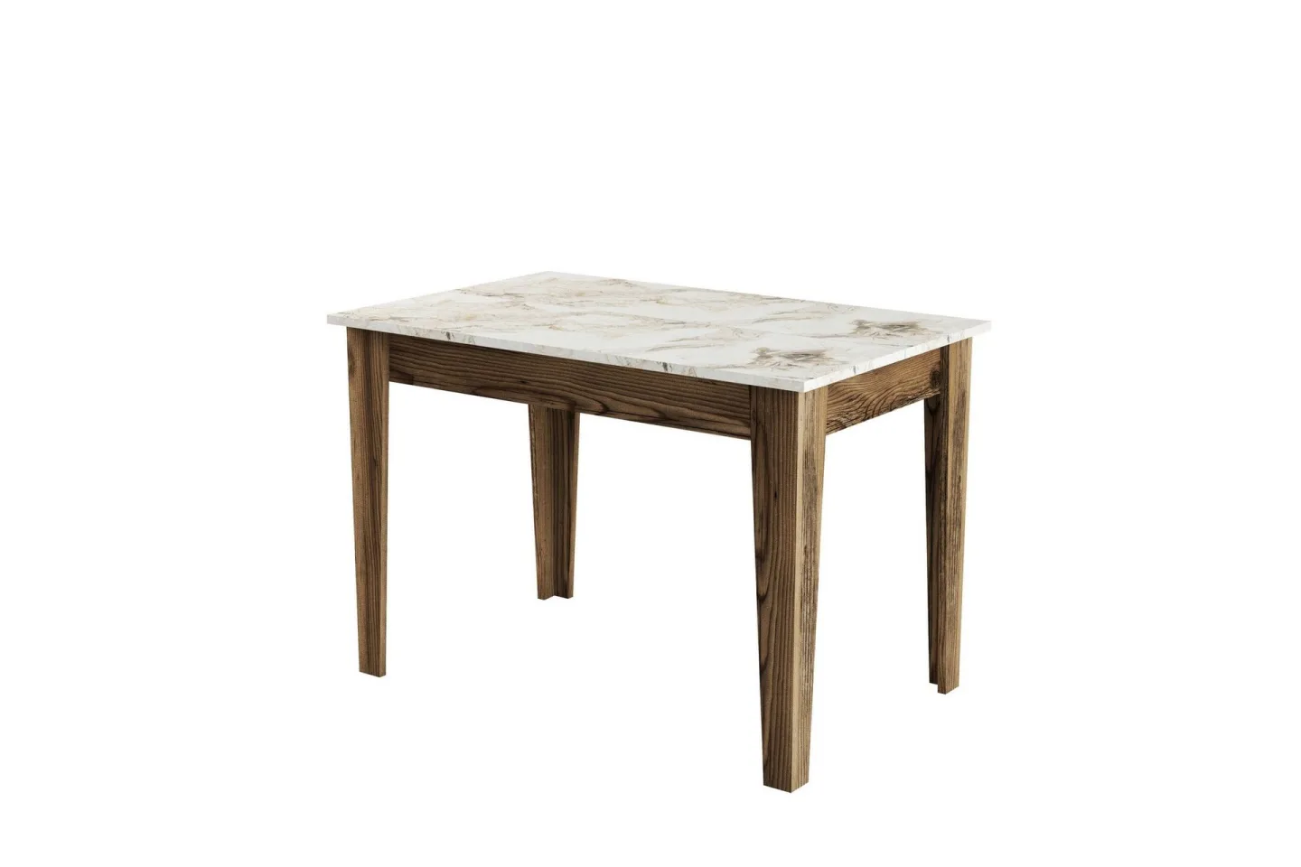 Levents Matbord 110x72 cm Brun/Vit - Hanah Home