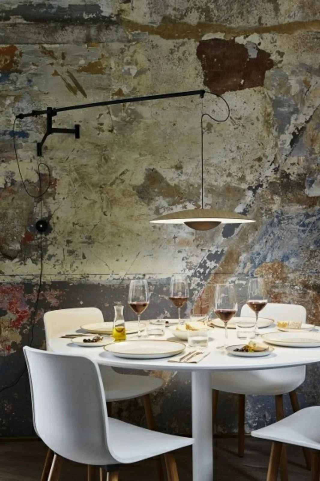 Ginger A Wandleuchte XL Oak - Marset - Aluminium