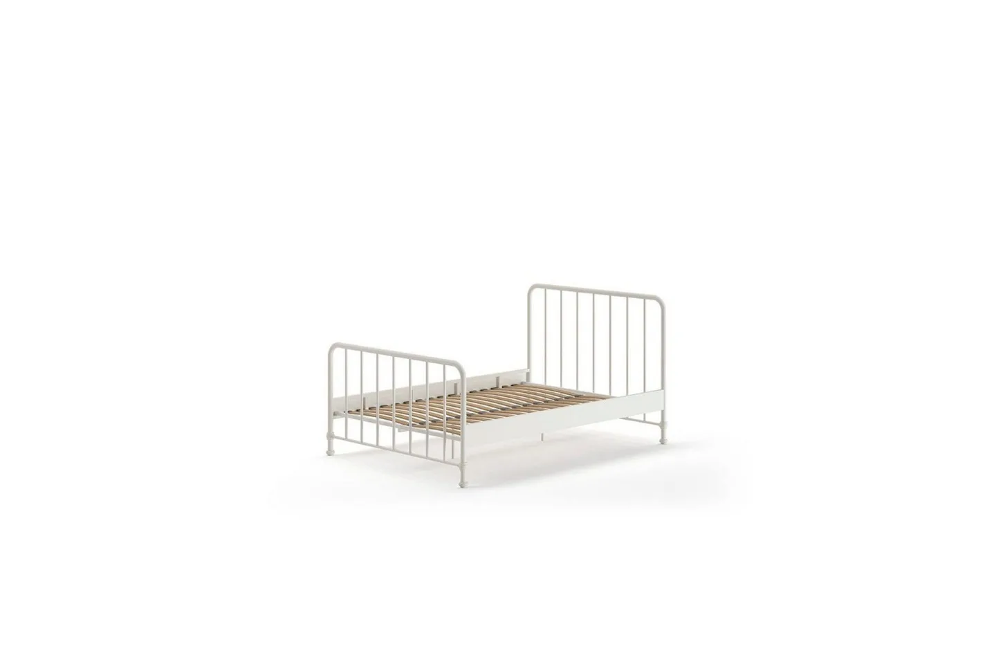 Säng Bronxx Vit, 140 x 200 cm - Vit, 140 x 200 cm