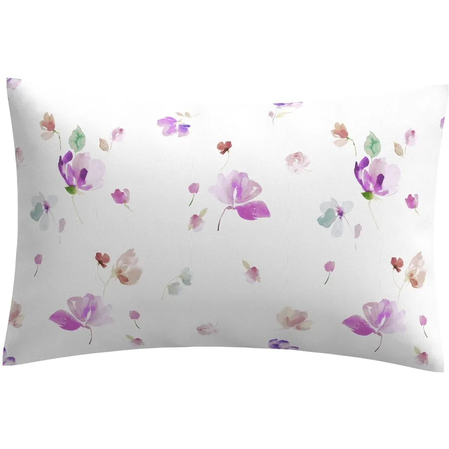 Kissenbezug Adelina Bunt Blumenmuster Baumwolle B 65 T 100 cm