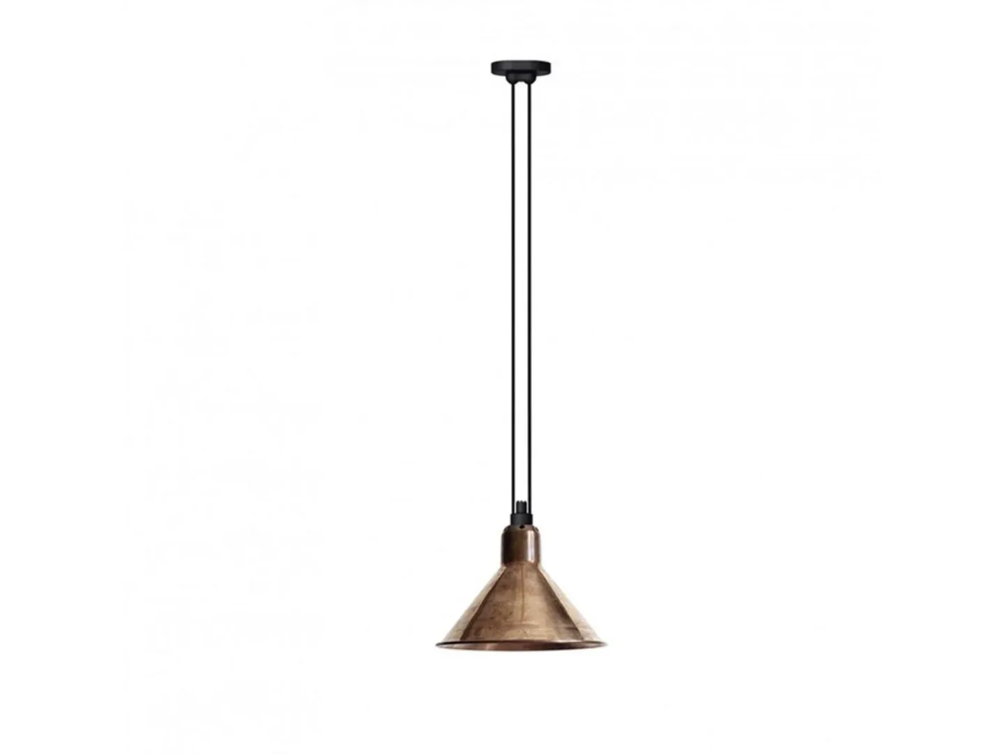 322 XL Pendelleuchte Conical Raw Copper - Lampe Gras - Wohnzimmer - Metall