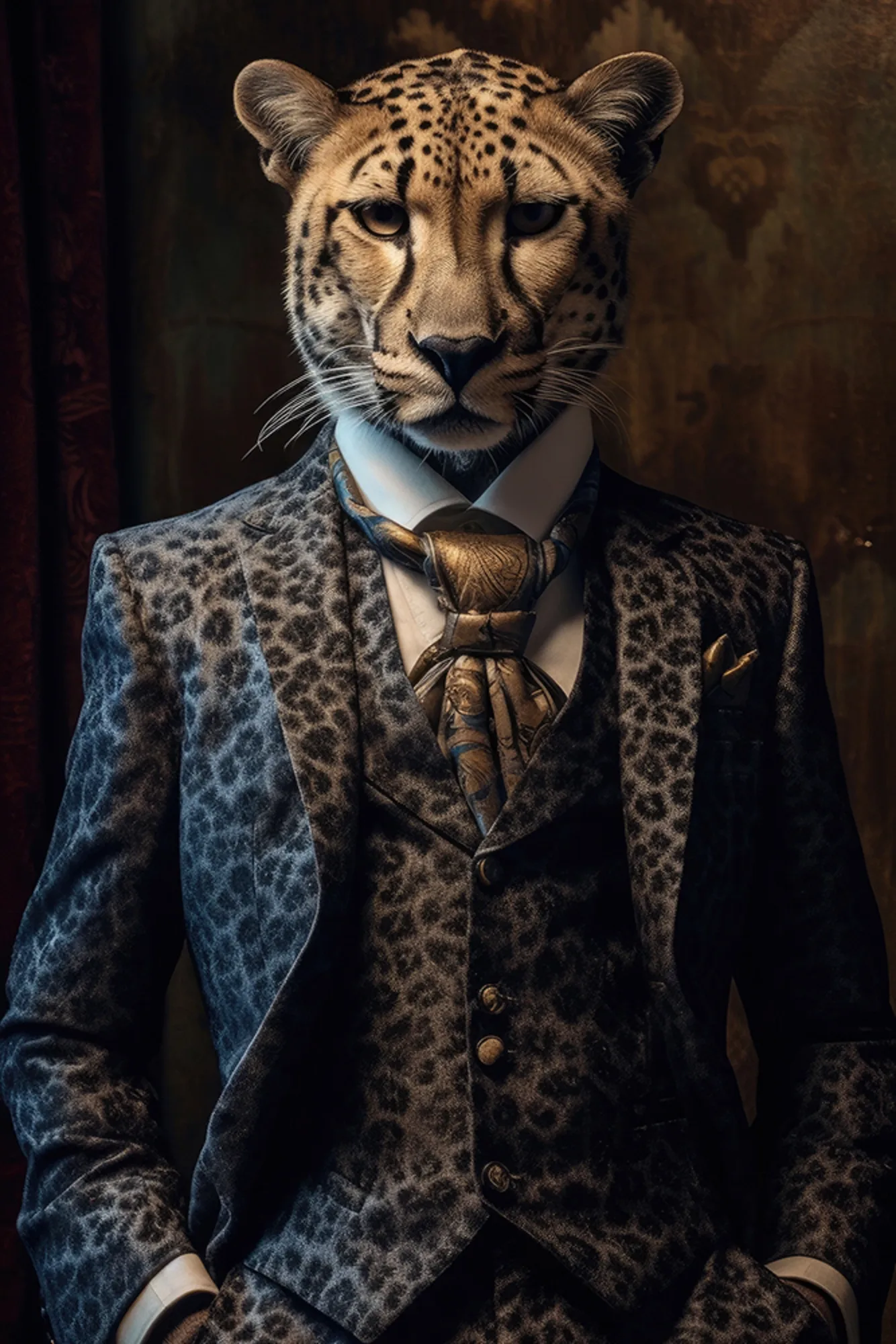 image LAND Canvas Stylish Cheetah | Schubiger Möbel