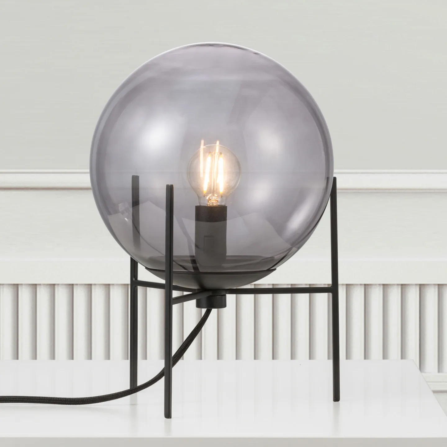 Alton Bordlampe Smoke - Nordlux - Stue - Moderne - Glass - Kule