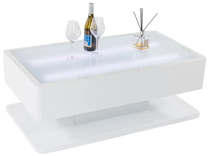 Couchtish PEACEFUL 60x110x40cm weiss
