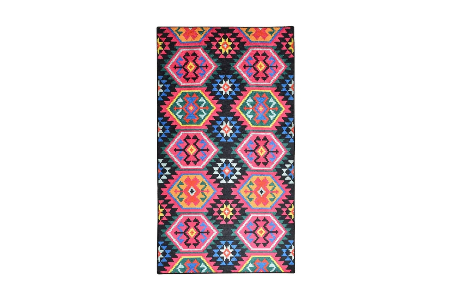Magaria Entrematta 100x300 cm - Flerfärgad/Sammet