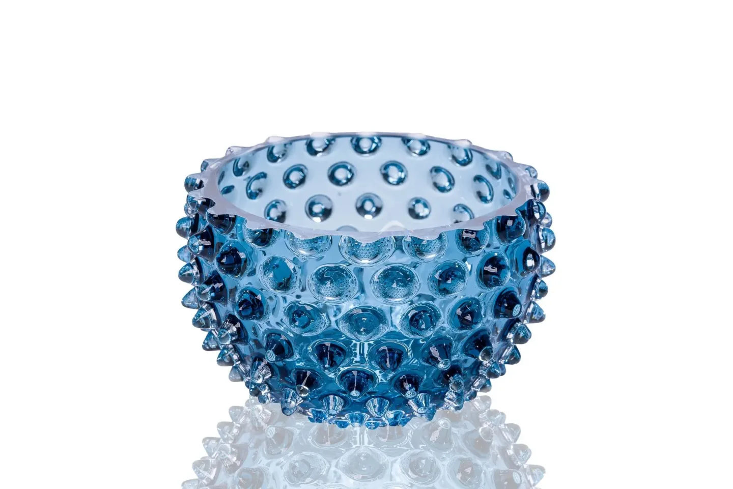 Anna Von Lipa Hobnail Tapas Schale 11,5 cm Blue smoke