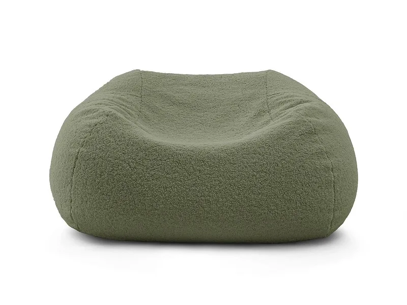 Hocker BOBOCHIC MERIBEL 70x120x60cm boucle-stoff grün